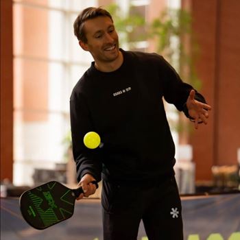 Man Playing Pickleball at Lido Apartment Homes @ Hailey, ID, Hailey, 83333